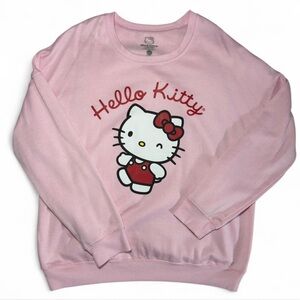 Hello Kitty Pink Crewneck Sweatshirt